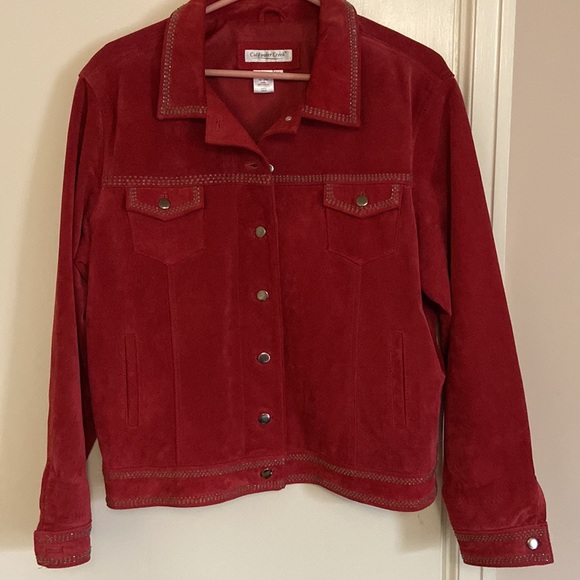Coldwater Creek Suede Jacket - Picture 4 of 9